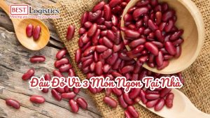 Đậu Đỏ Và 3 Món Ngon Tại Nhà