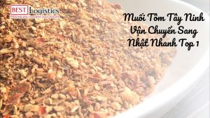 Muối Tôm Tây Ninh Vận Chuyển Sang Nhật Nhanh Top 1