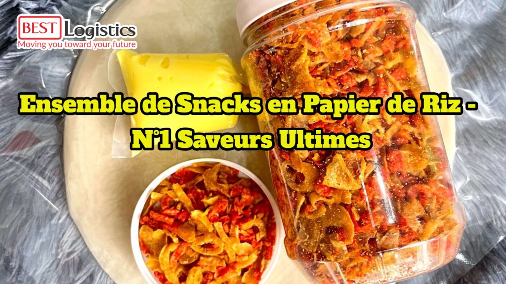 Ensemble de Snacks en Papier de Riz - N°1 Saveurs Ultimes