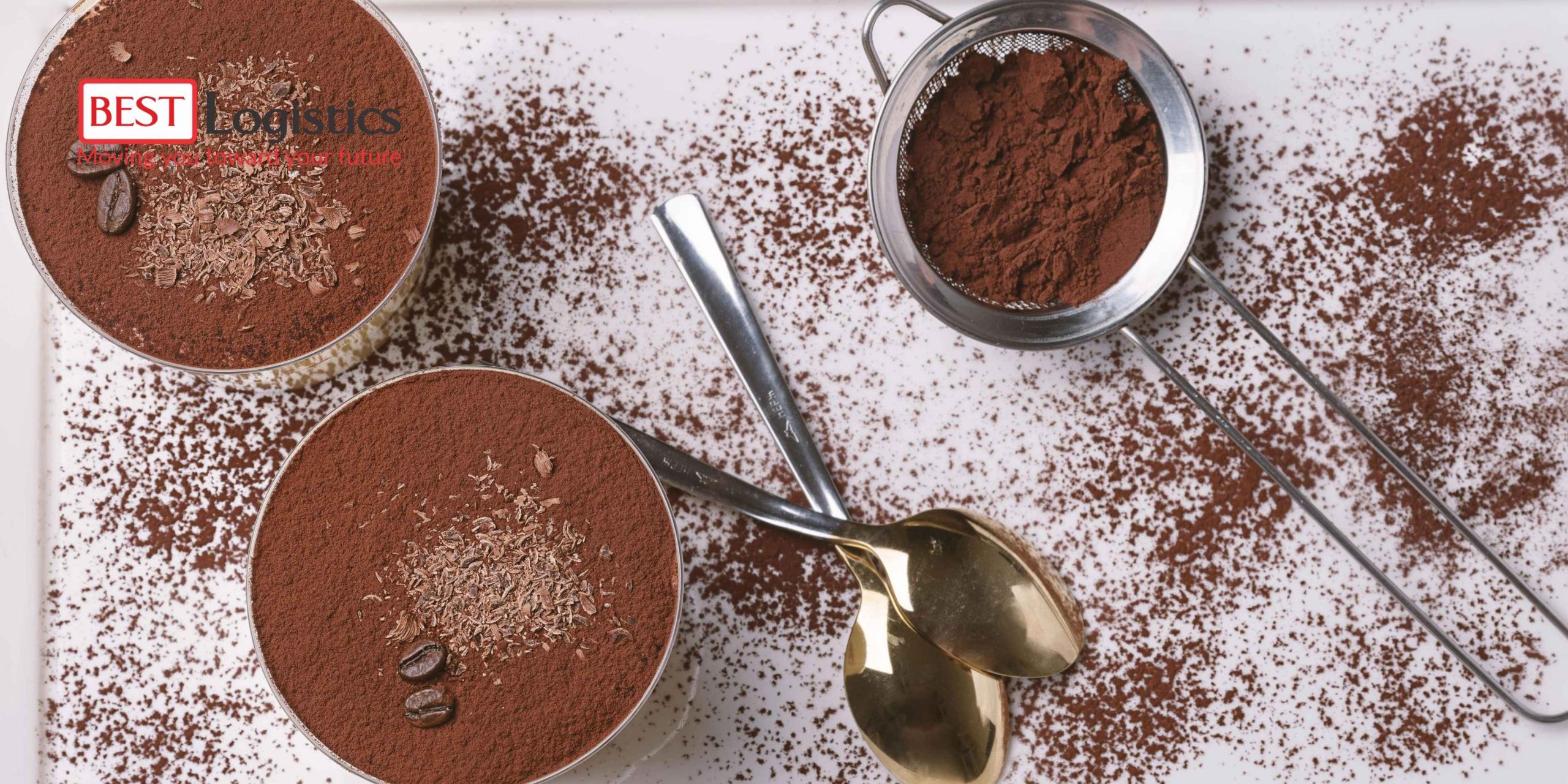 Lợi ích khi gửi bột cacao bằng đường hàng không