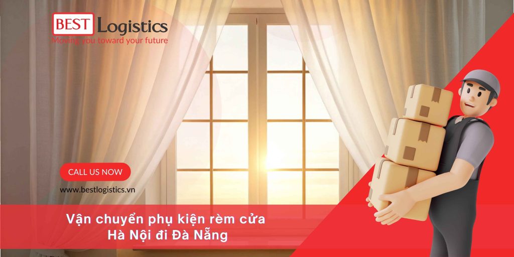 Vận chuyển phụ kiện rèm cửa