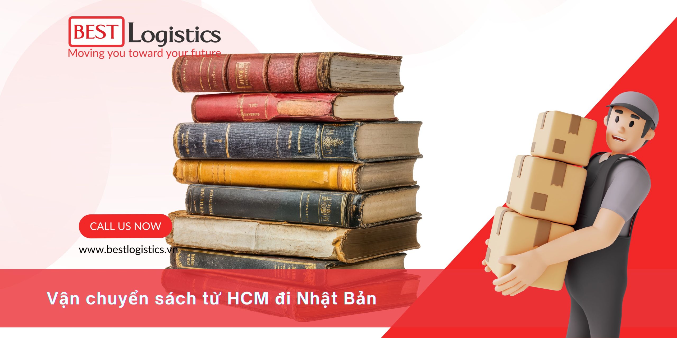 Dịch vụ vận chuyển sách từ TP.HCM đi Nhật Bản bằng đường hàng không là giải pháp lý tưởng cho mọi nhu cầu học tập, tặng quà hay kinh doanh. Với quy trình nhanh gọn, bảo quản an toàn, cùng các chuyến bay mỗi ngày từ Việt Nam sang Nhật, việc gửi sách giờ đây trở nên dễ dàng, tiết kiệm và thuận tiện hơn bao giờ hết.