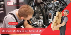 VẬN CHUYỂN PHỤ TÙNG XE MÁY TỪ INDONESIA VỀ VIỆT NAM