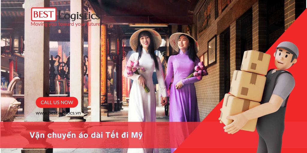 VẬN CHUYỂN ÁO DÀI TẾT ĐI MỸ – GỬI TRỌN YÊU THƯƠNG TỪ VIỆT NAM