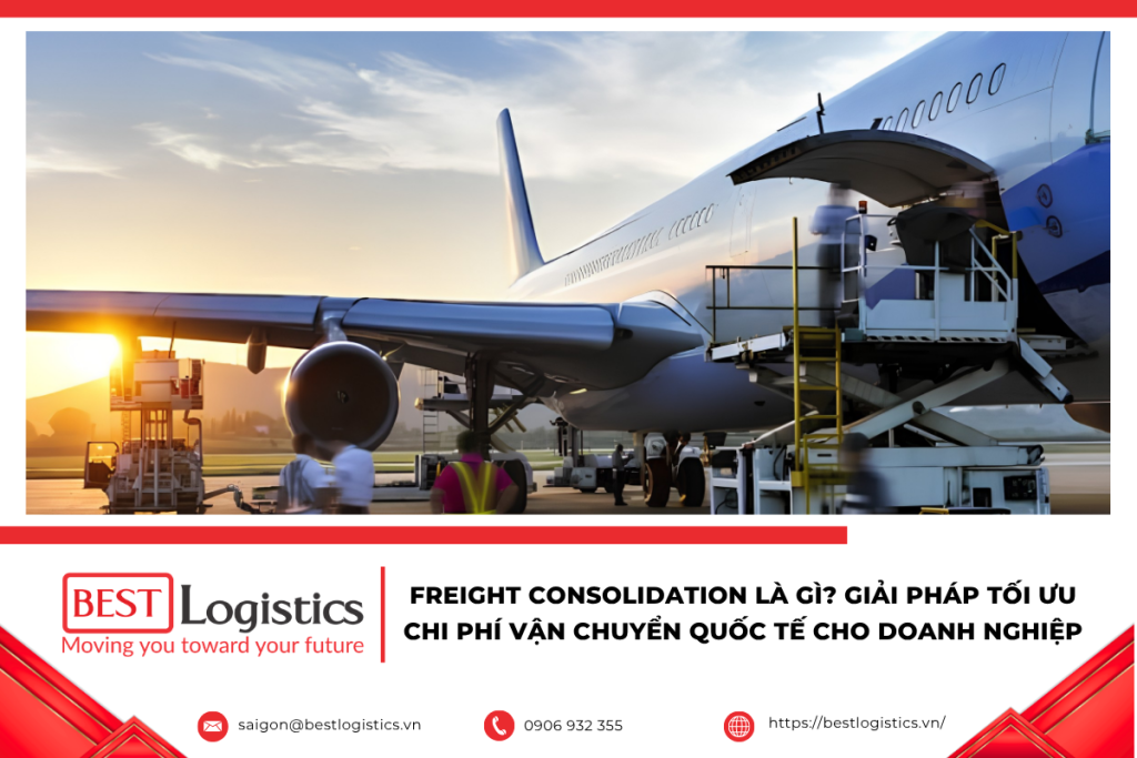 Freight Consolidation là gì? Giải pháp tối ưu chi phí vận chuyển quốc tế cho doanh nghiệp