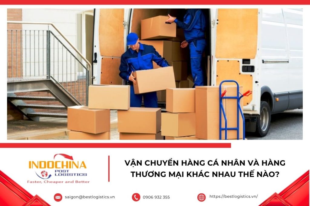Phân biệt hàng cá nhân và hàng thương mại trong vận chuyển quốc tế