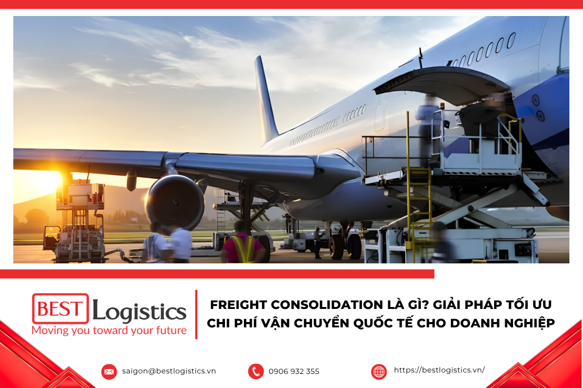 Freight Consolidation là gì? Giải pháp tối ưu chi phí vận chuyển quốc tế cho doanh nghiệp