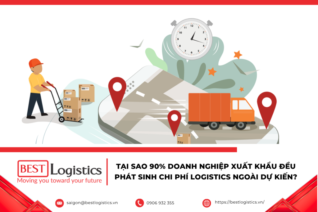 Tại sao 90% doanh nghiệp xuất khẩu đều phát sinh chi phí logistics ngoài dự kiến?
