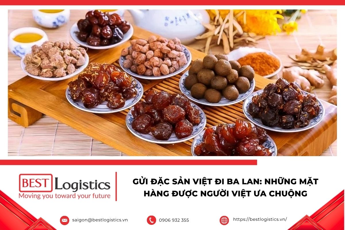 Gửi Đặc Sản Việt Đi Ba Lan