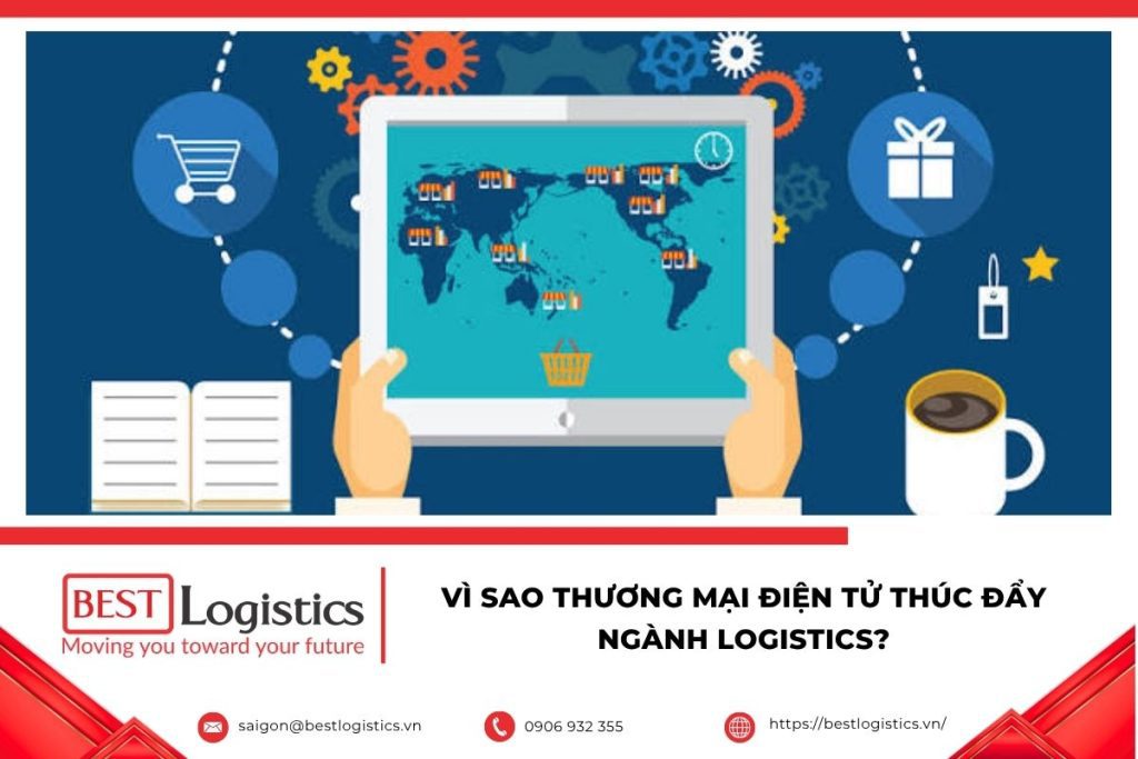 Thương mại điện tử thúc đẩy ngành logistics