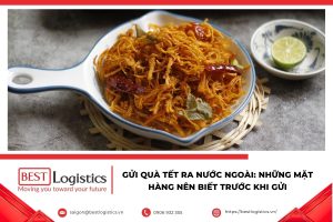 Gửi khô gà đi Nhật